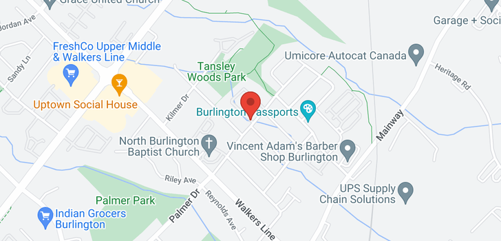 map of 12 -  4055 FOREST RUN Avenue
